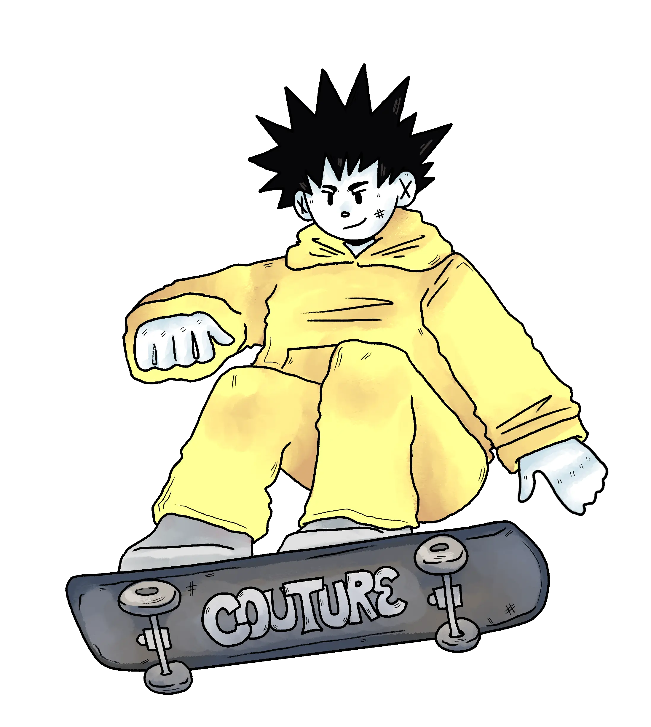 Couture by Ikigai mascot - custom company merch