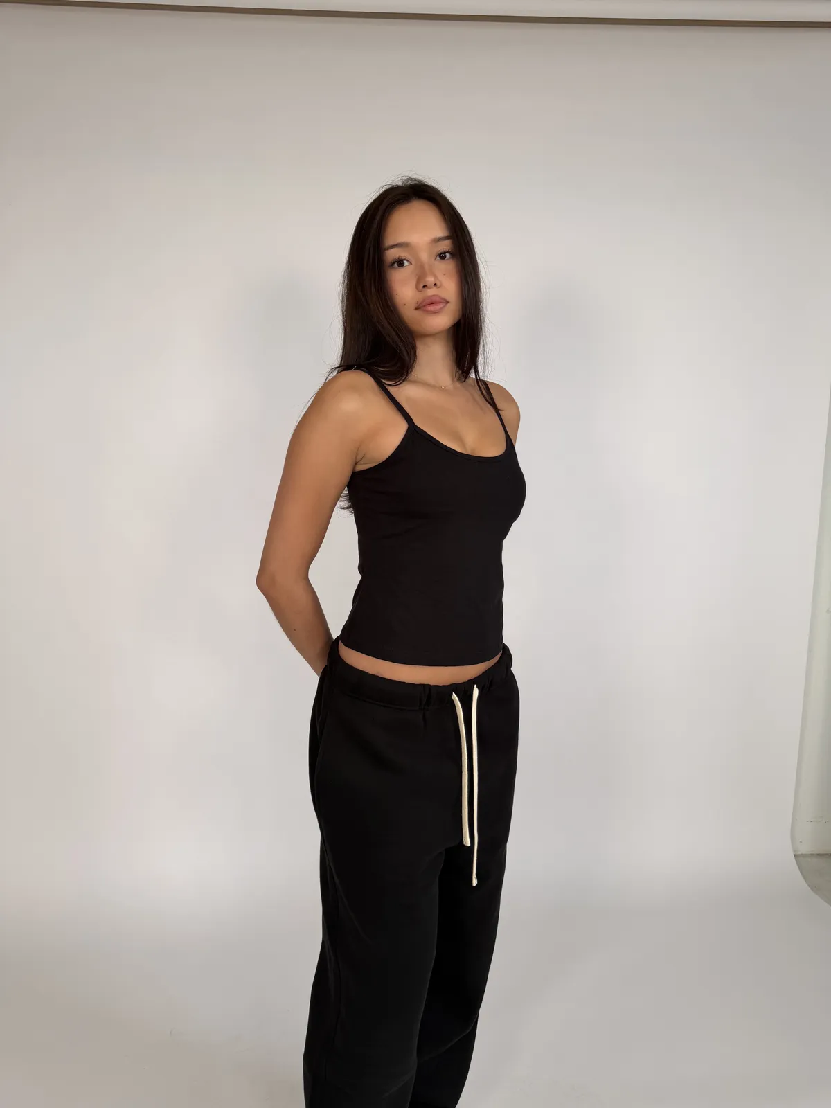 Cut & Sew Spaghetti Strap Tank view 1
