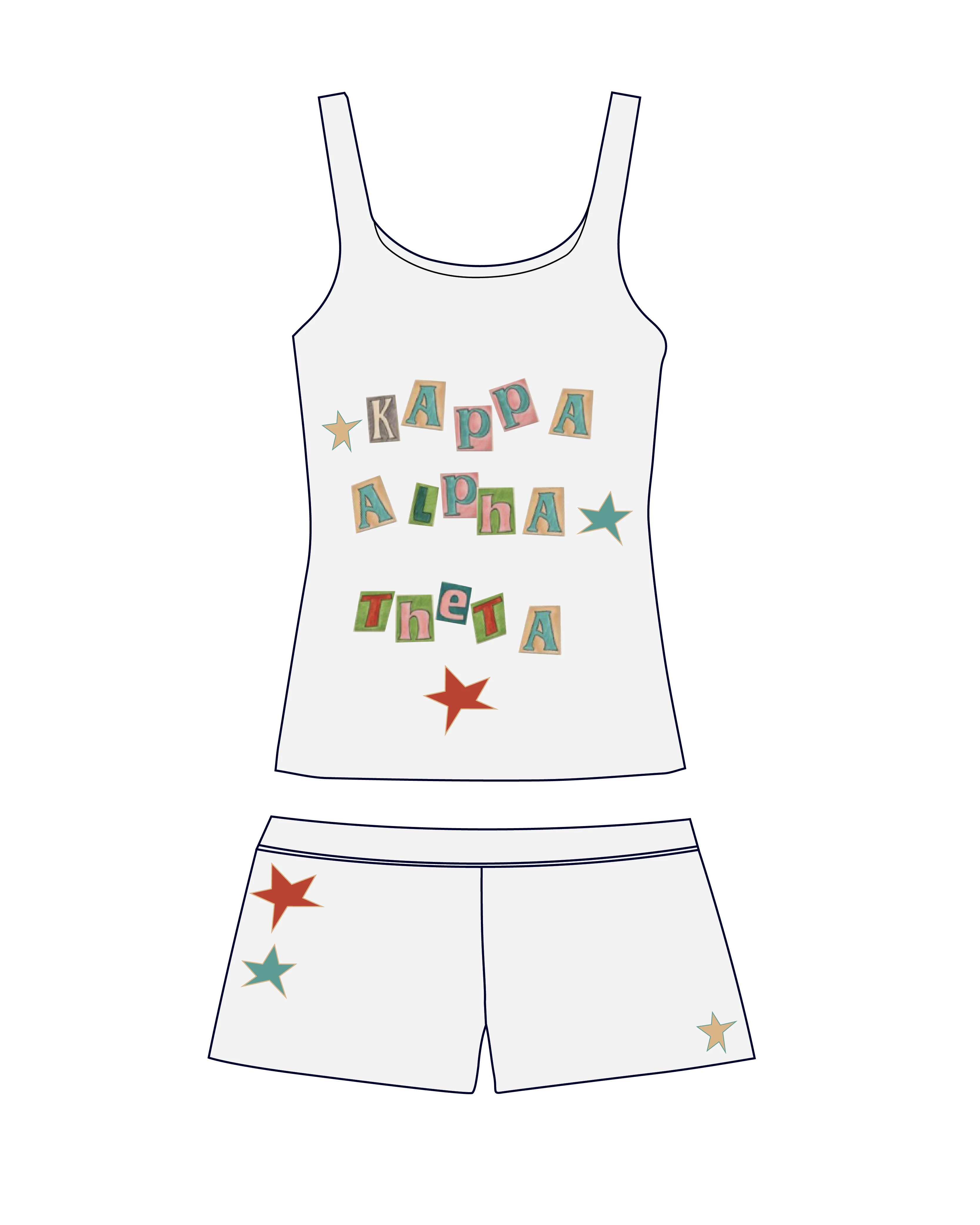 Kappa Kappa Gamma custom hoodie design